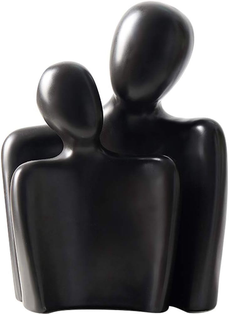 Resin Abstract "The Couple" Statue