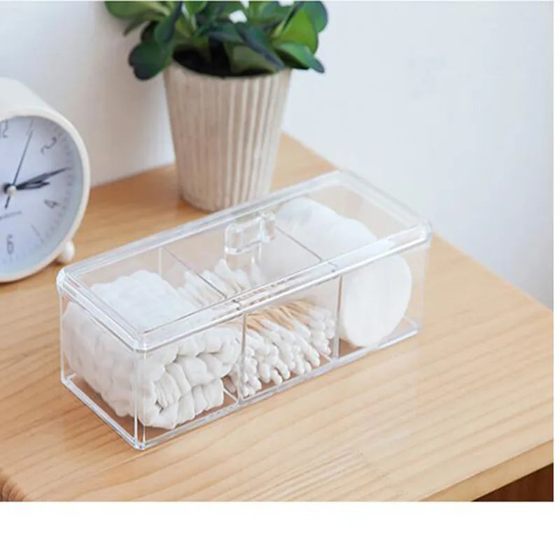 Transparent Cosmetic Storage Box