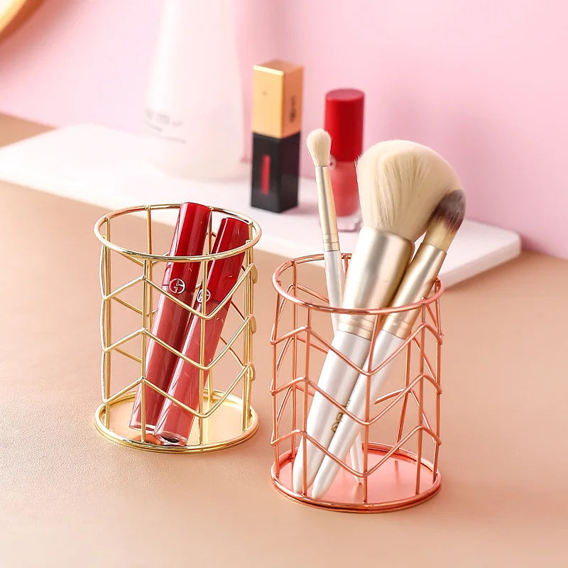 Round Cosmetics Storage Organizer