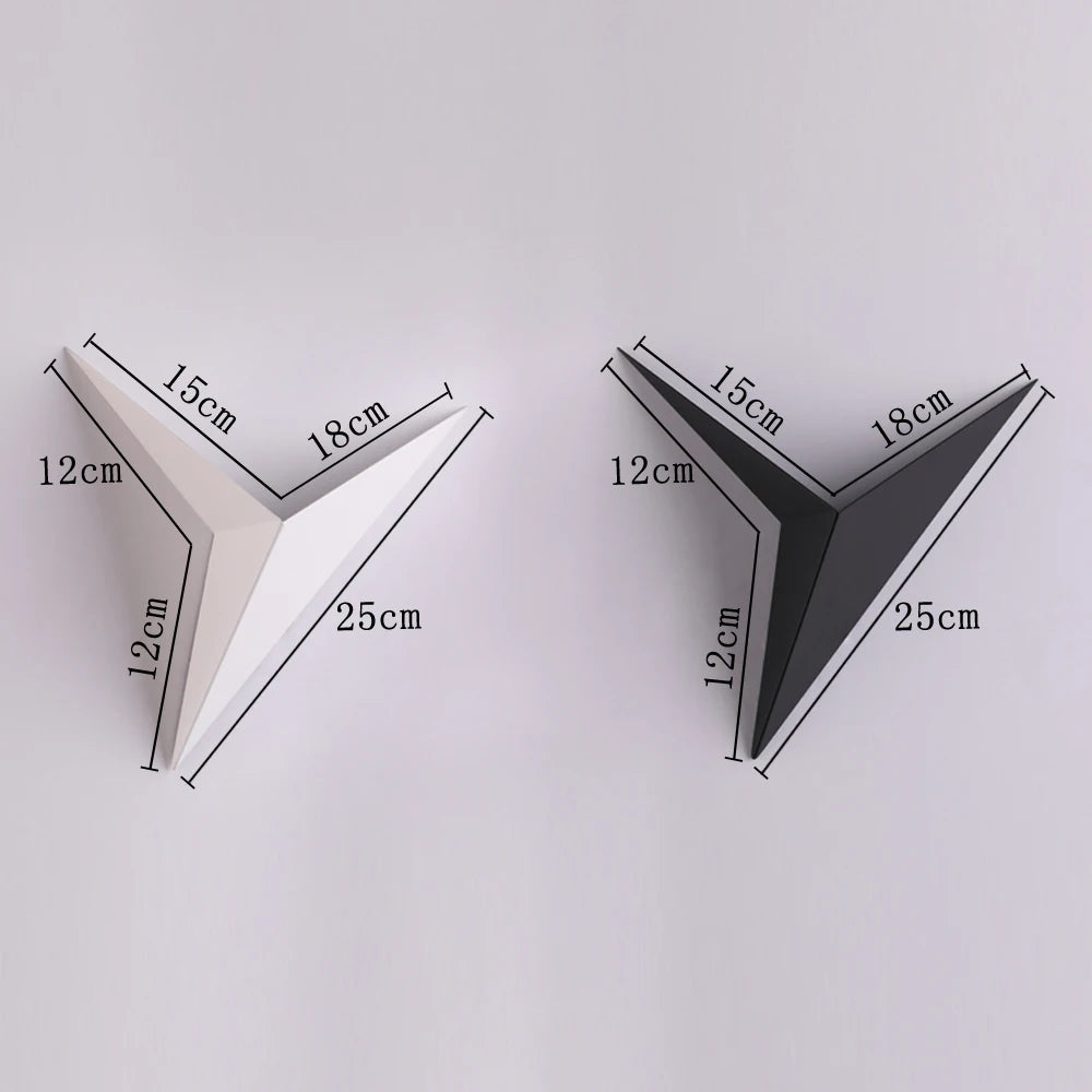 Modern Minimalist Triangle Shape LED Wall Lamp