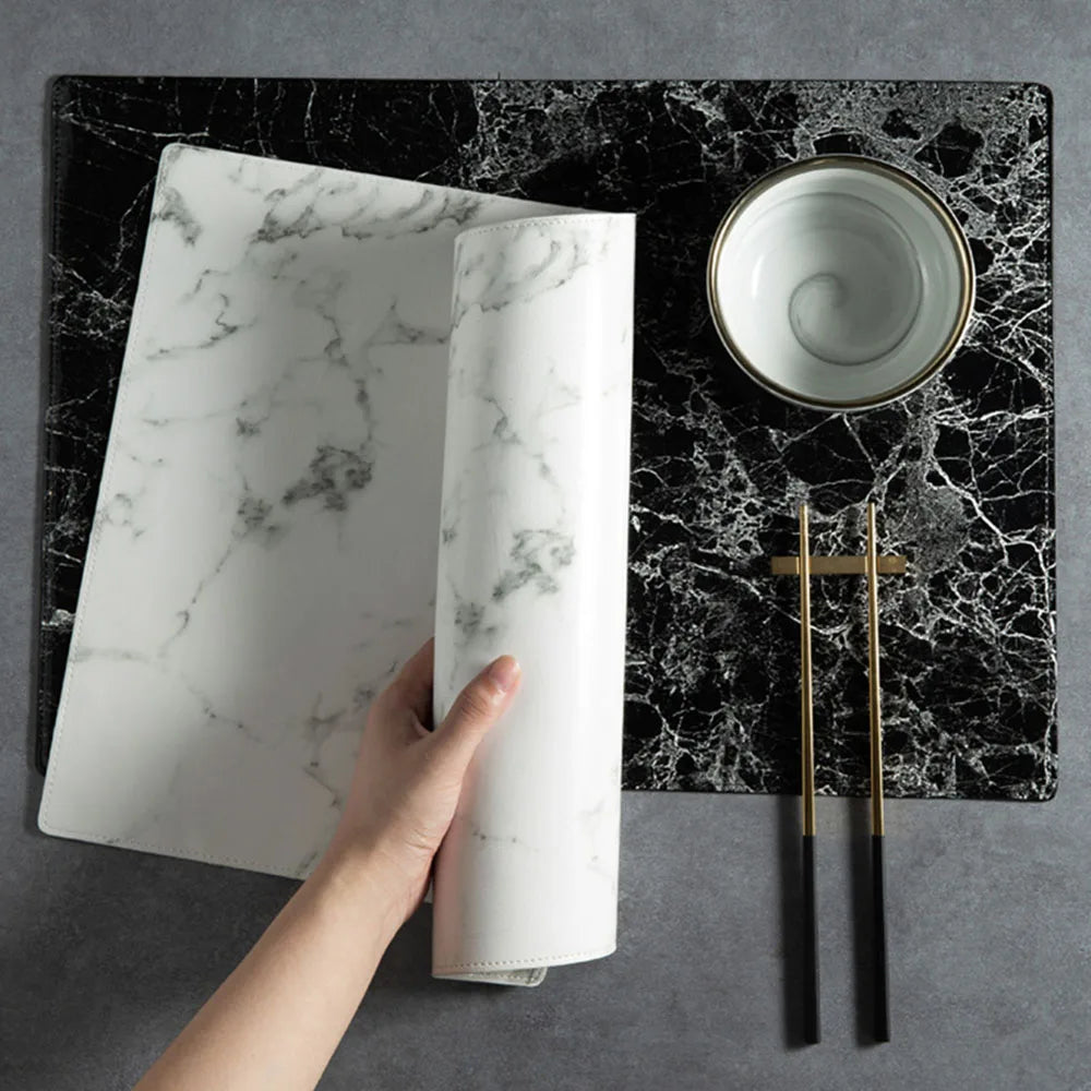 Marble Pattern Table Mat