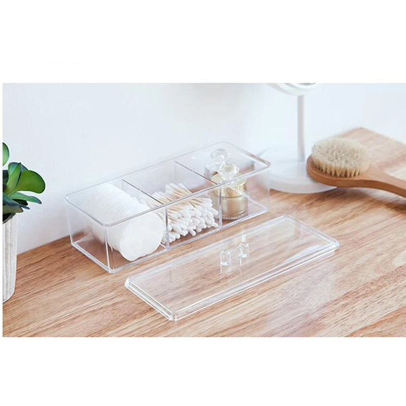 Transparent Cosmetic Storage Box