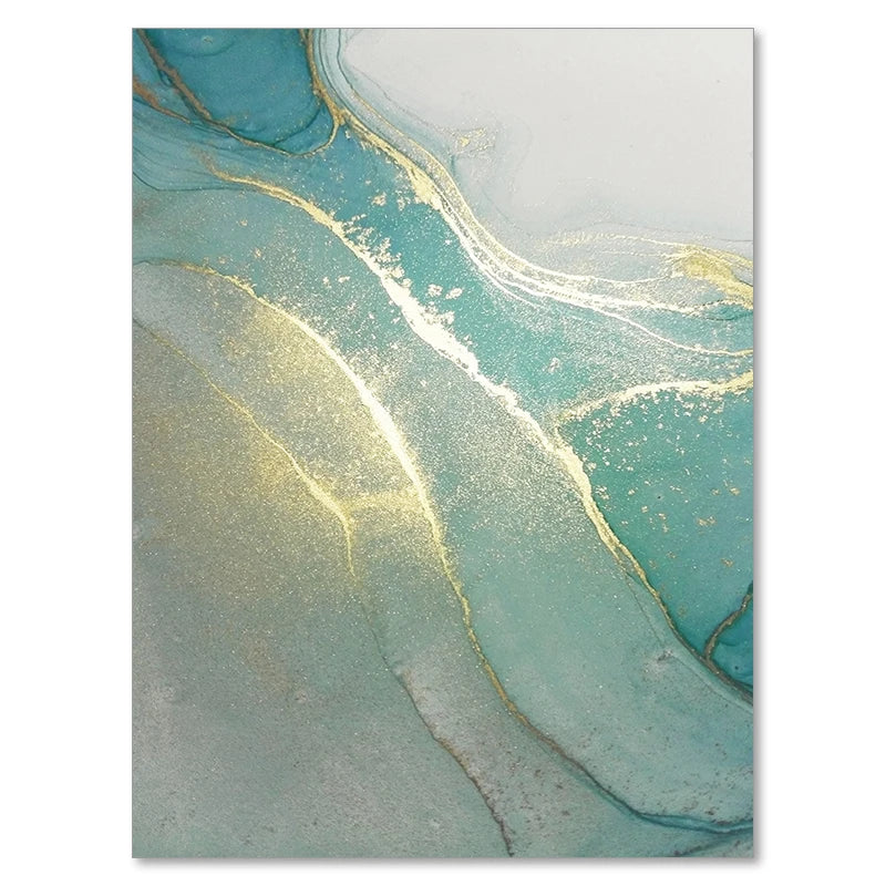 Marble Texture Canvas Painting Print