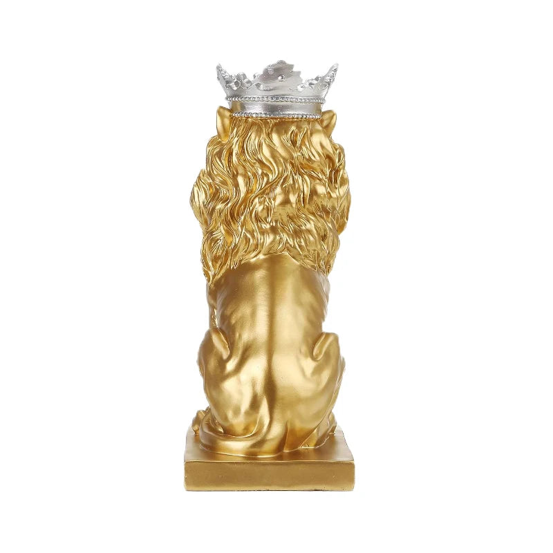 Resin Fashion Lion Sculpture