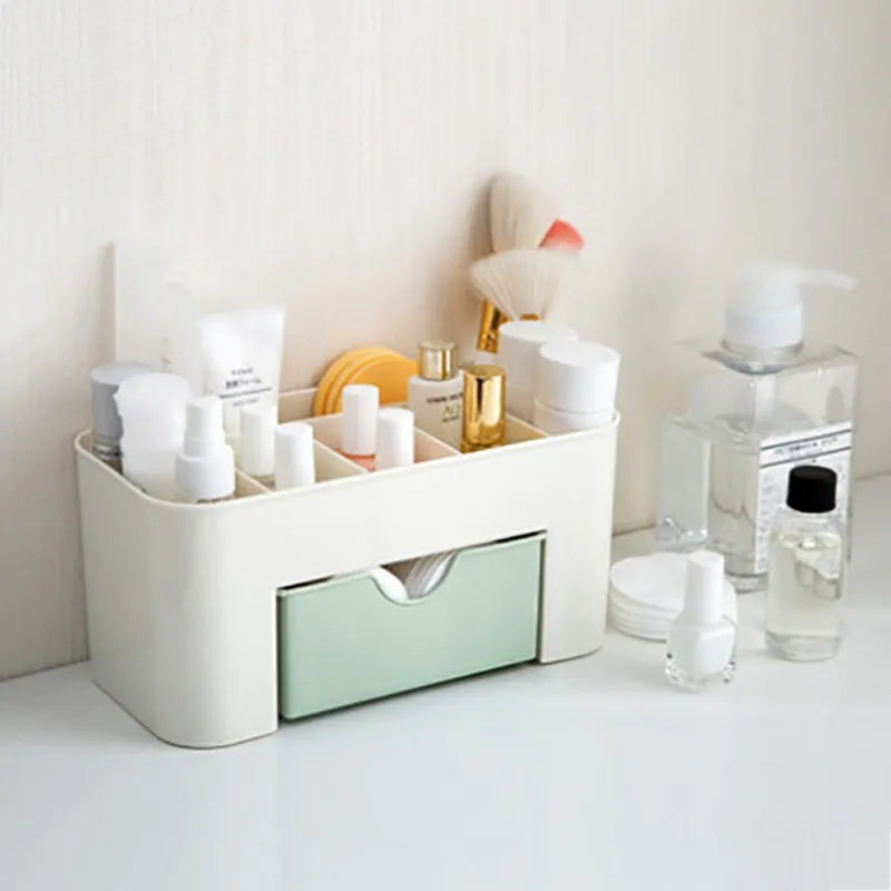 Makeup Organizer Storage Box with Drawer