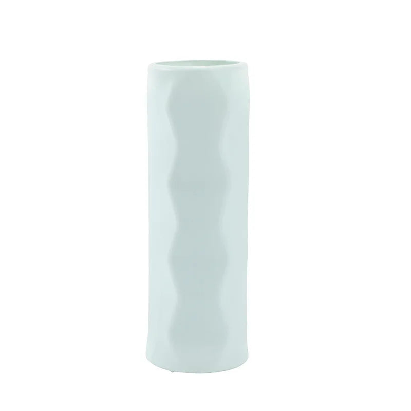 Scandinavian Storm Wave Style Plastic Vase