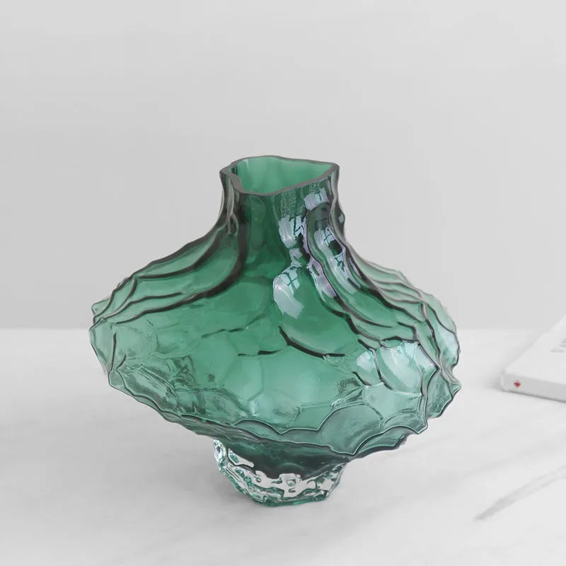 Aquatic-Inspired Valley Glass Vase