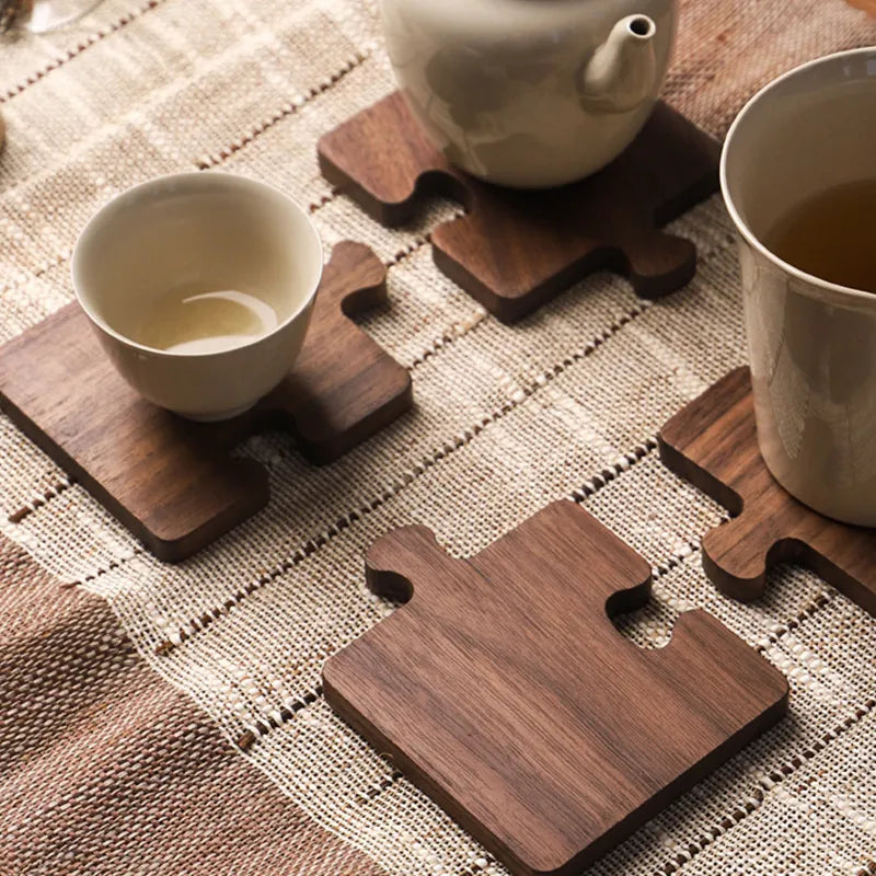 Wood Tea Coaster Insulation Pad