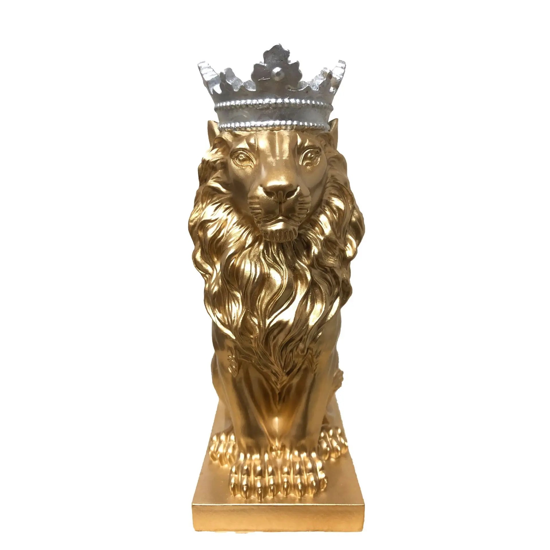 Resin Fashion Lion Sculpture