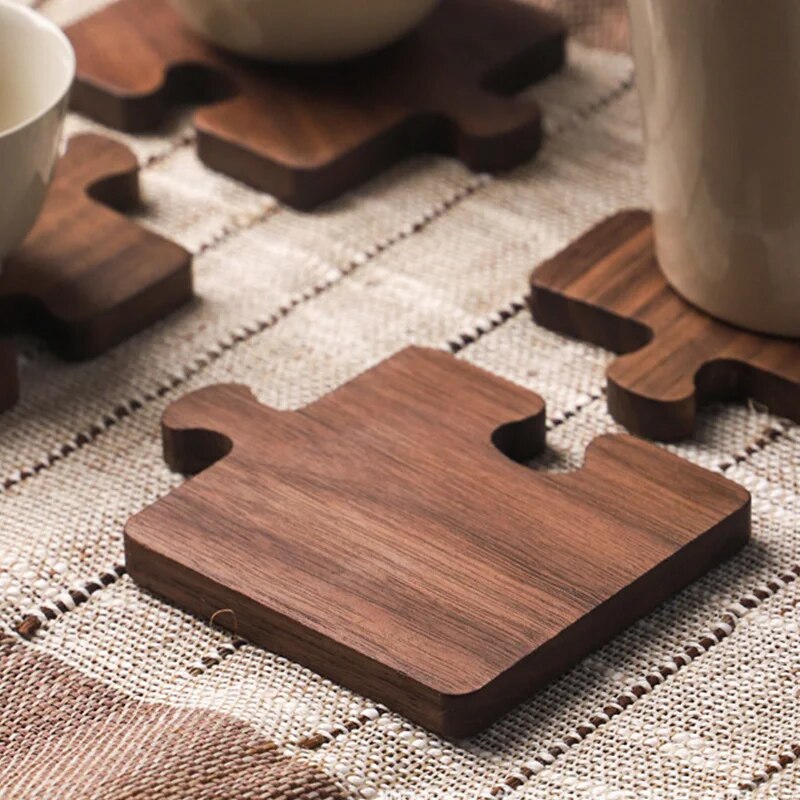 Wood Tea Coaster Insulation Pad