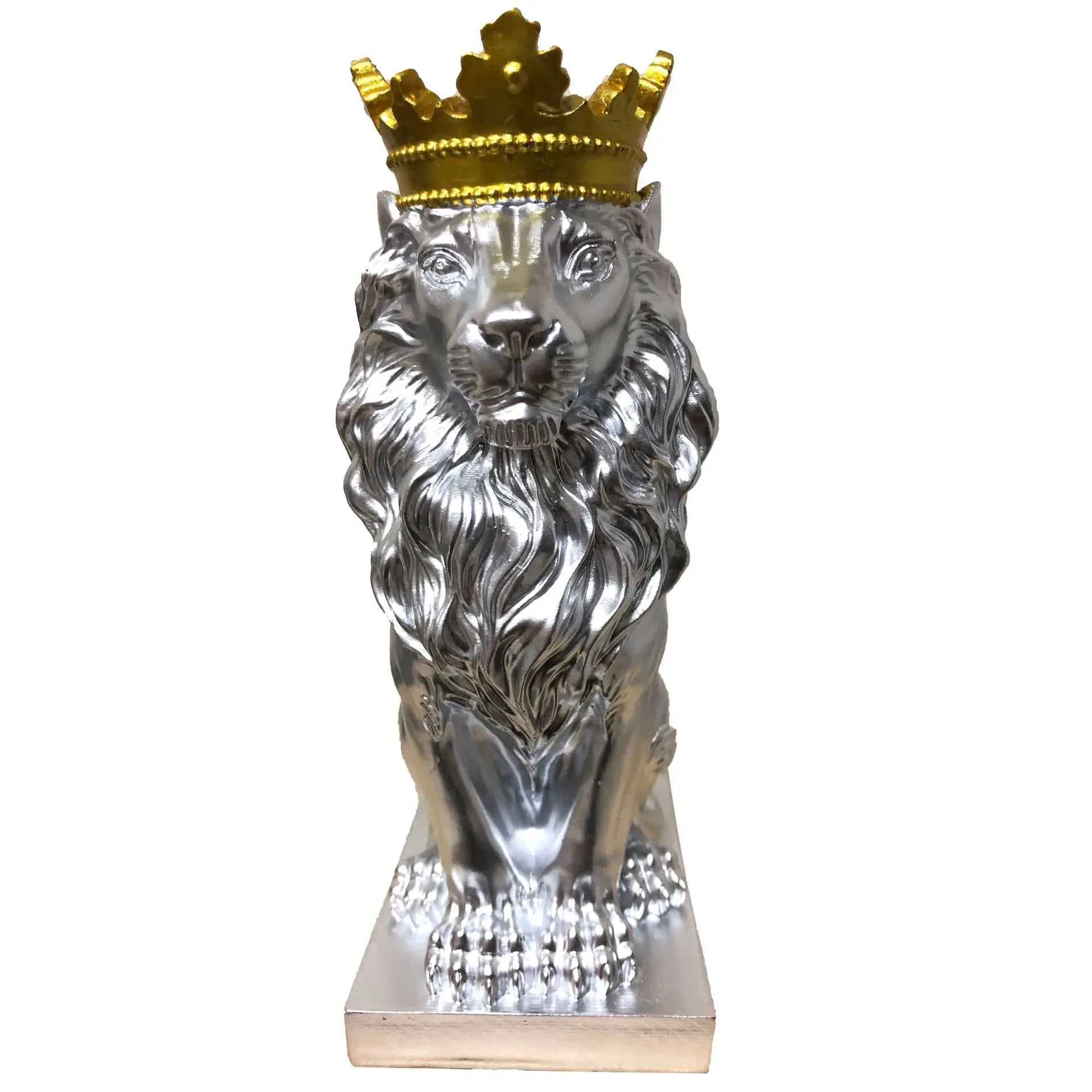 Resin Fashion Lion Sculpture