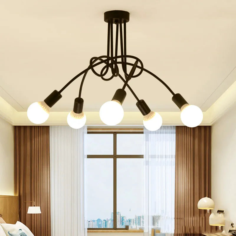 American Retro Ceiling Light Chandelier