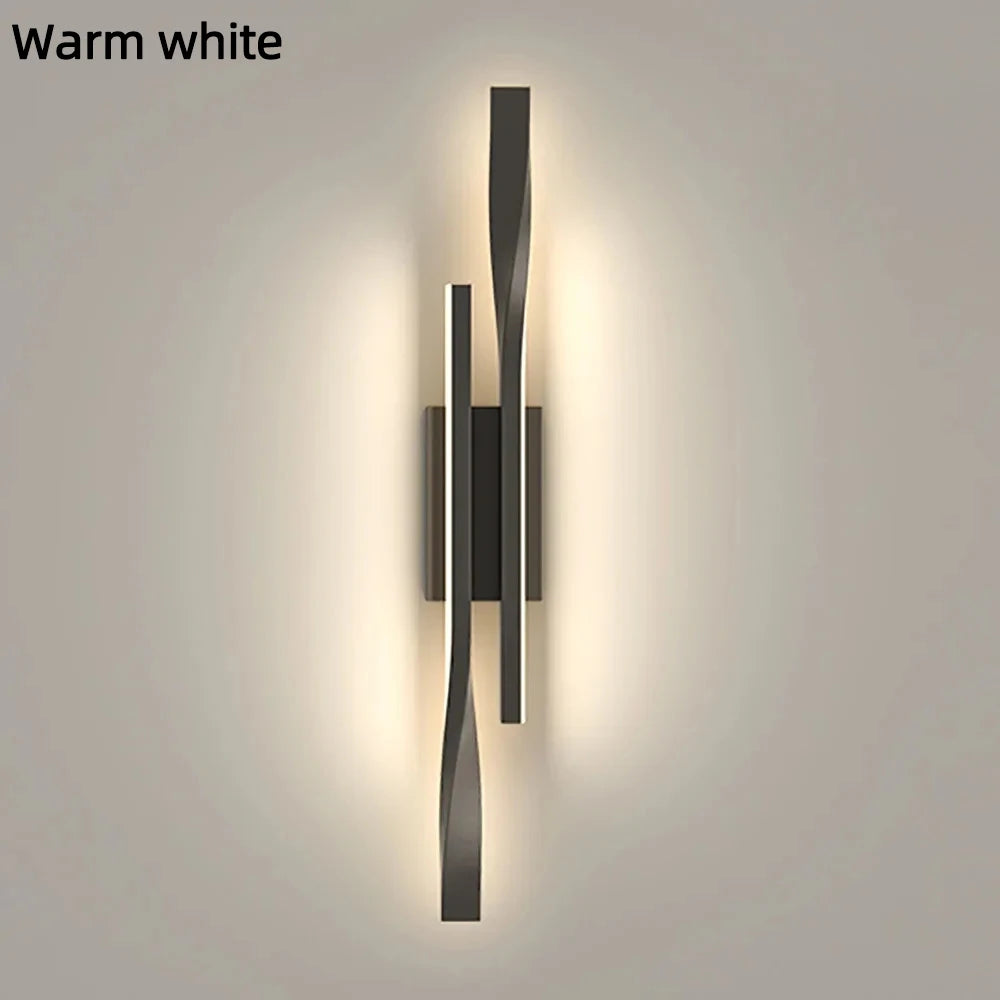 Luxury Nordic Long Strip Wall Lamp