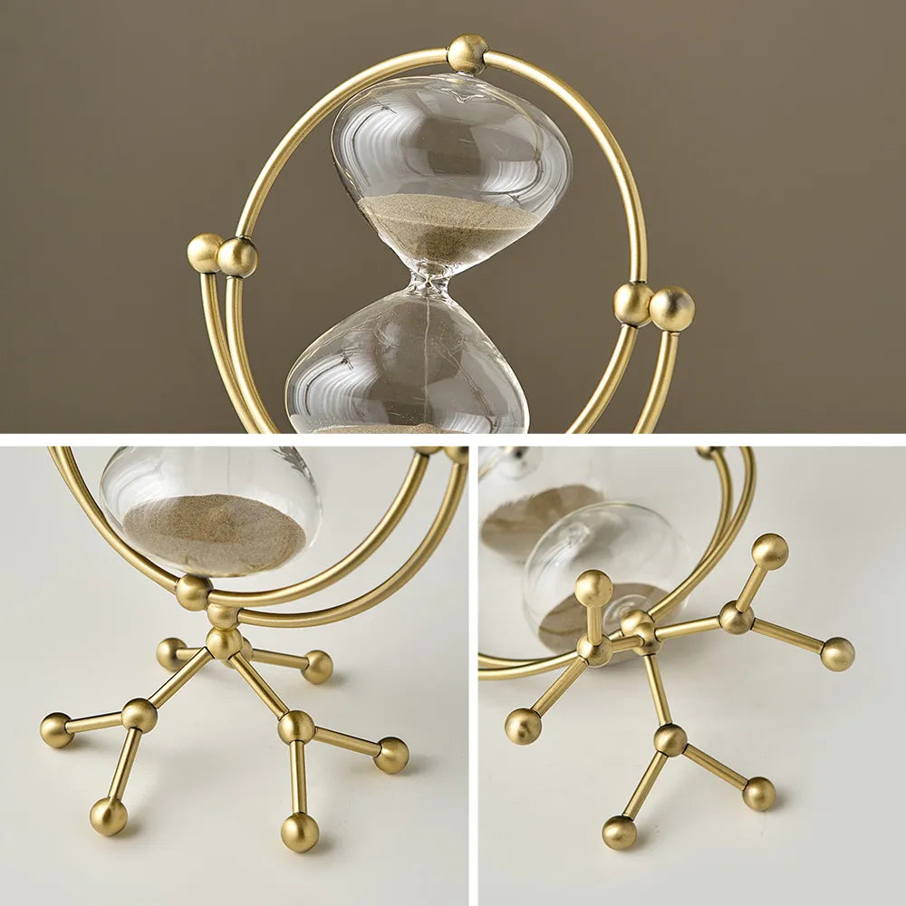 Luxury Metal Bracket Hourglass