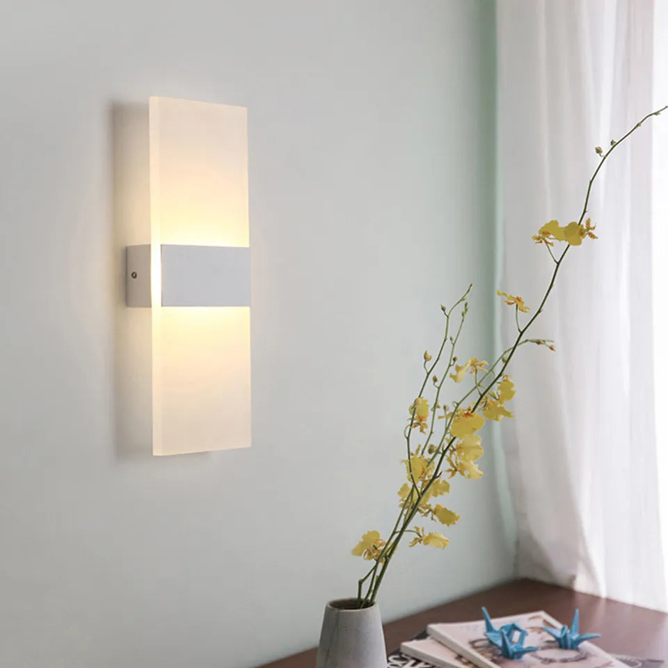 USB Rechargeable Nordic LED Wall Lamp