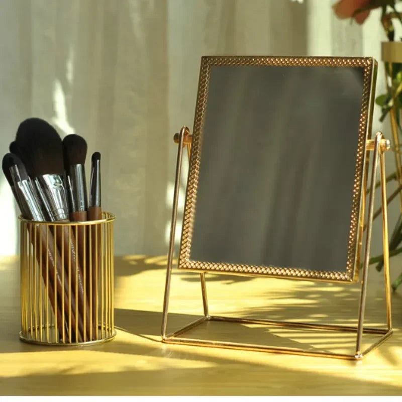 Europe Metal Makeup Brush Storage Holder