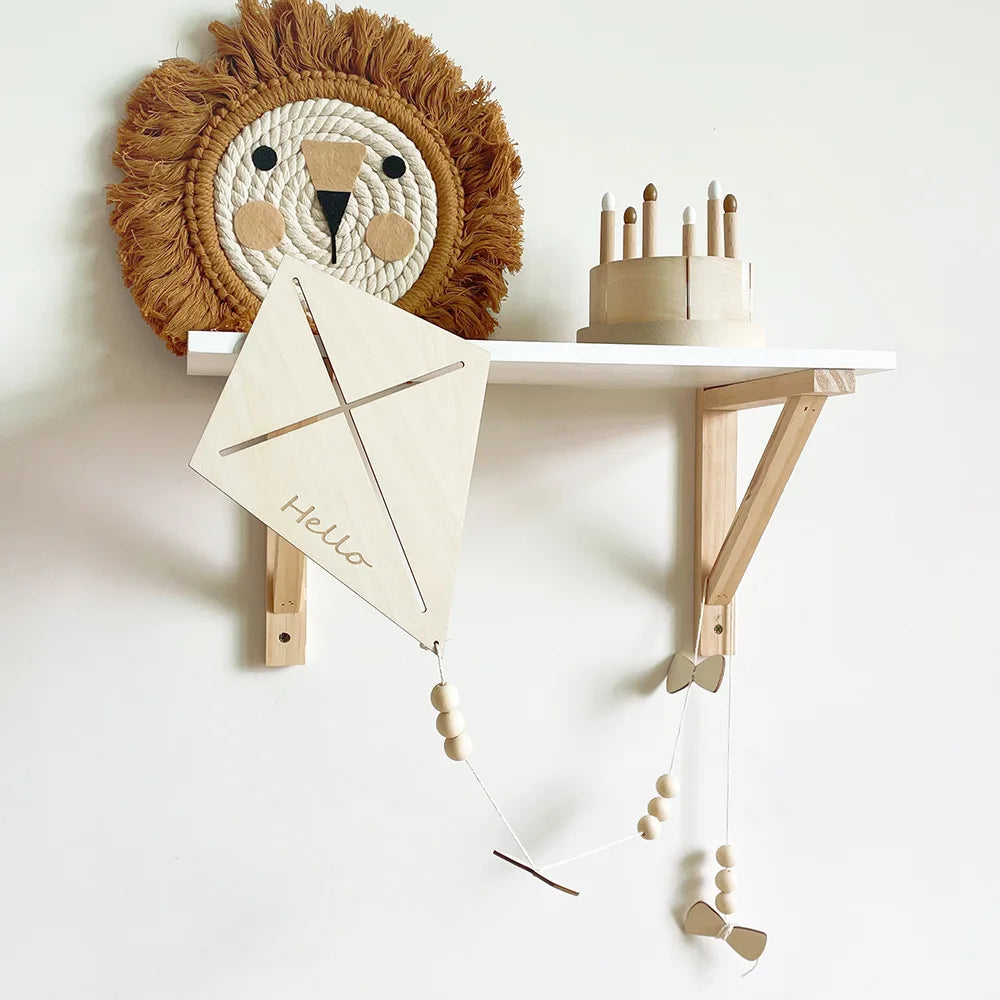 Wooden Kite Wall Ornaments For Kids