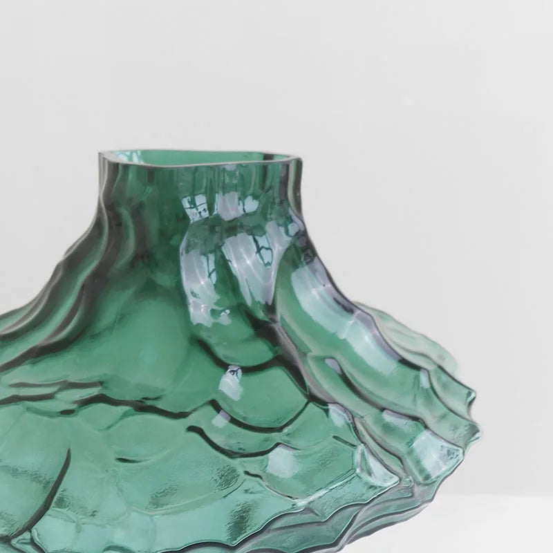 Aquatic-Inspired Valley Glass Vase