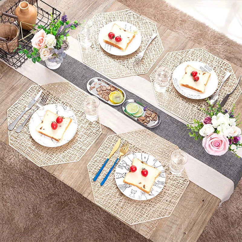 Table Hollow Placemats Set