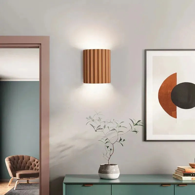 Nordic LED Resin Wall Lamp for Stylish Lighting