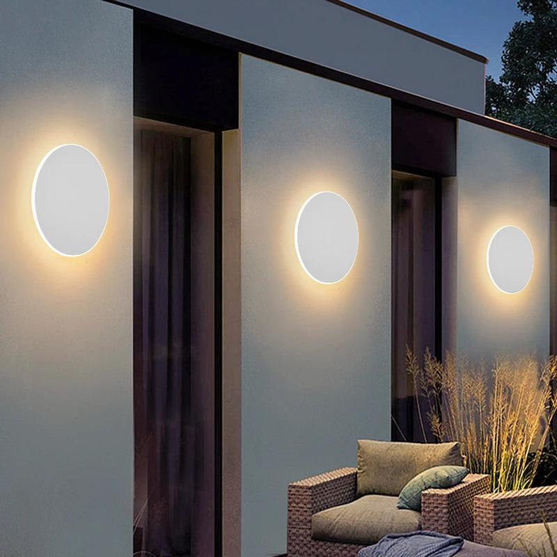 Nordic Round LED Wall Light