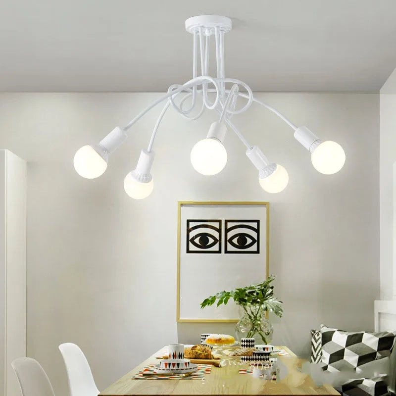 American Retro Ceiling Light Chandelier