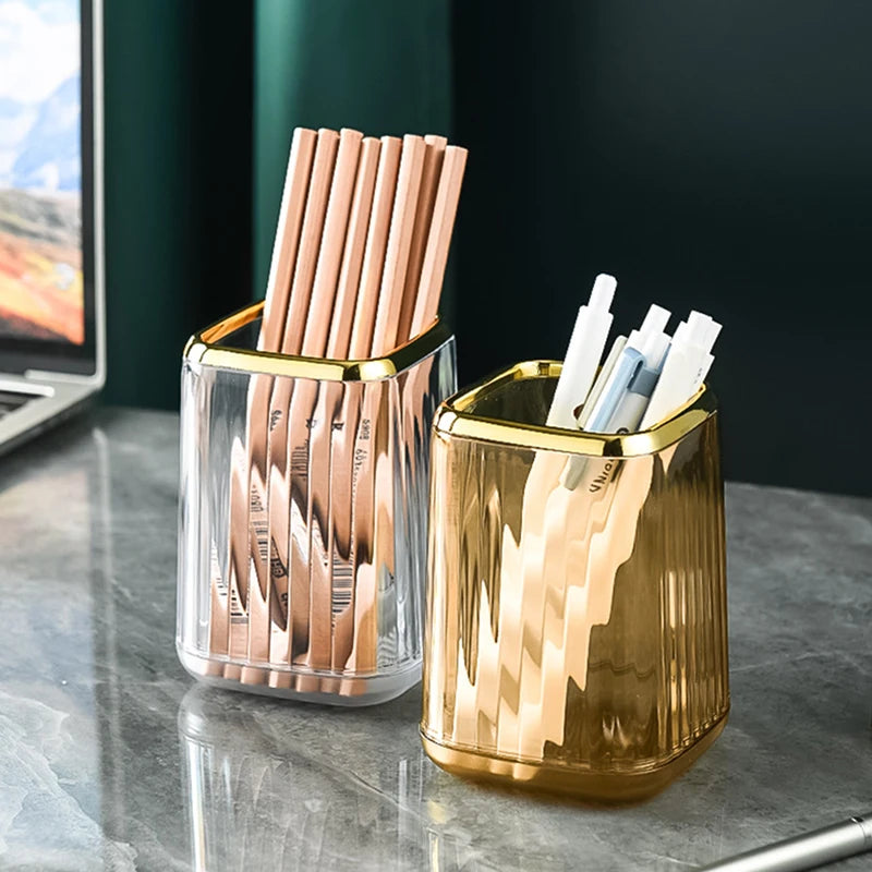 Desktop Cosmetic Brush Storage Box