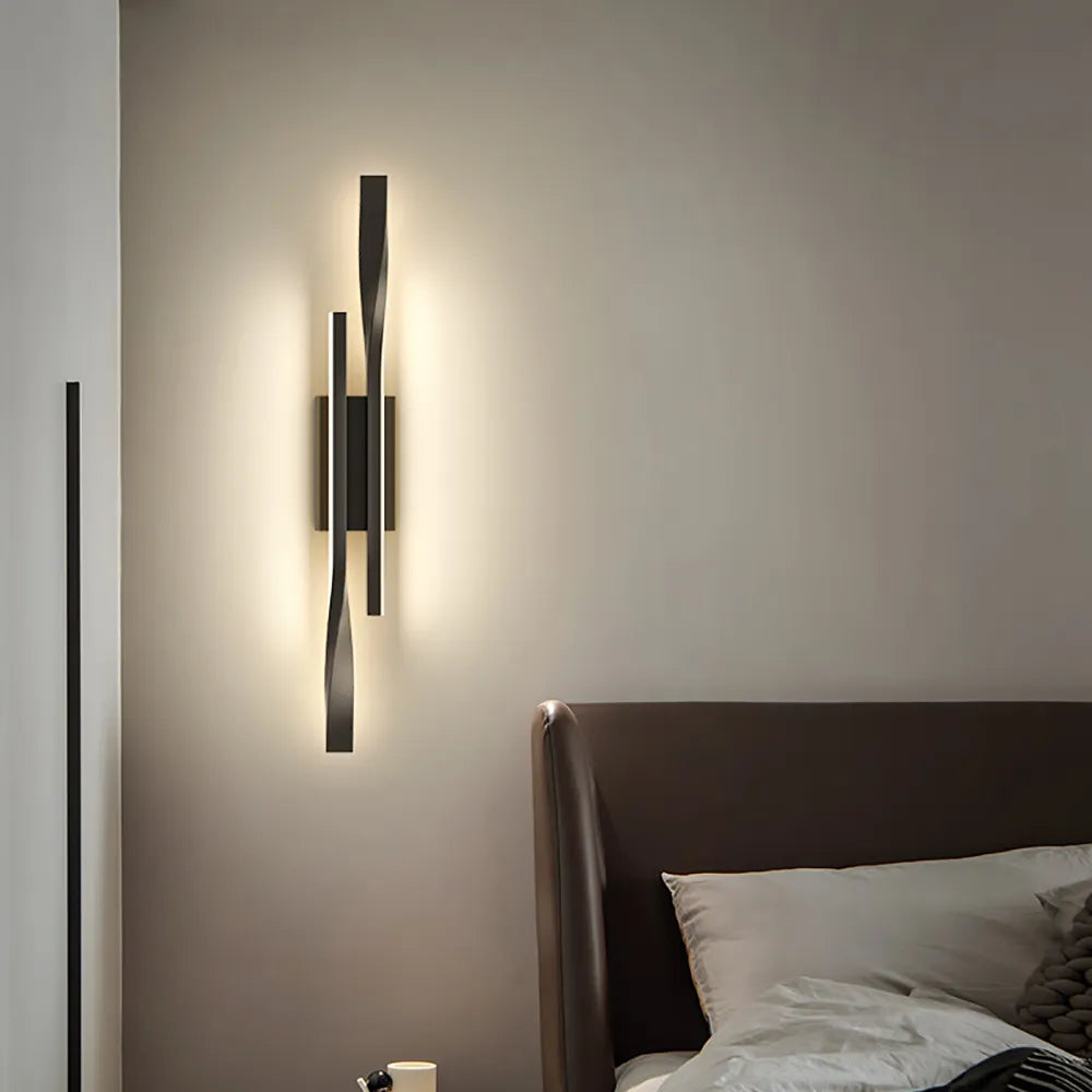 Luxury Nordic Long Strip Wall Lamp