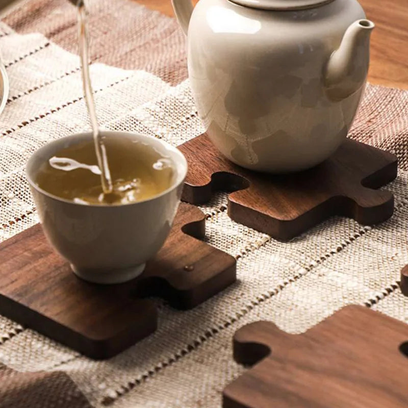 Wood Tea Coaster Insulation Pad